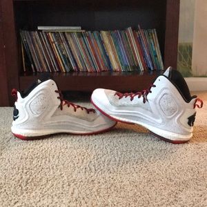 Adidas D Rose 5 Boost - White and Red